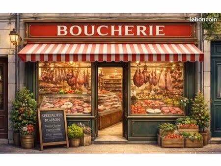 à vendre – fonds de commerce boucherie – charcuterie – épicerie