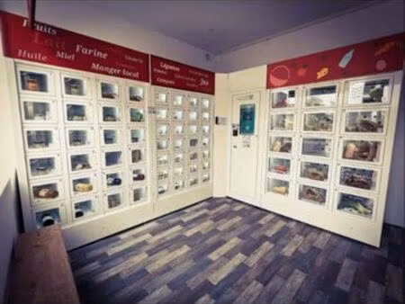 casier automatique - distributeur - casier français