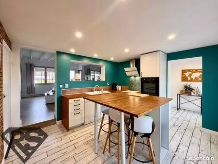 rarissime : élégante maison en brisque semi-plain-pied de 150m2