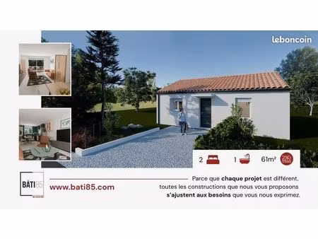 maison 61 m² fontenay le comte