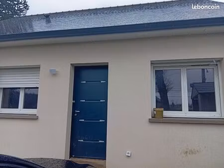 maison neuve de plain pied le gouray