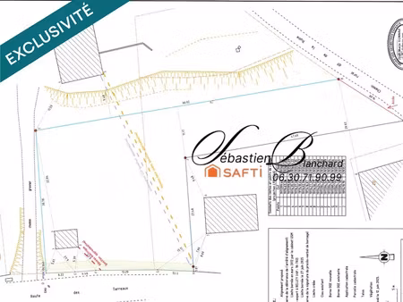vente terrain à batir 1500 m² à arvière-en-valromey (01260)  130 500 €