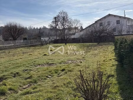 vente terrain à batir 466 m² à communay (69360)  189 000 €