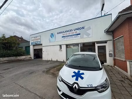 bureaux  entrepôt 100 m² annay sous lens