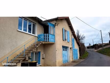 maison 88m2 avec 800m2 terrain  grand garage + cave