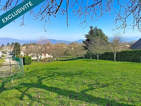 vente terrain 841 m² à dolomieu (38110)  87 000 €