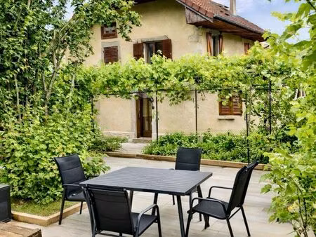 ? aix-les-bains – duplex t4 avec terrasse et jardin de 180 m² – entre bois vidal et centre