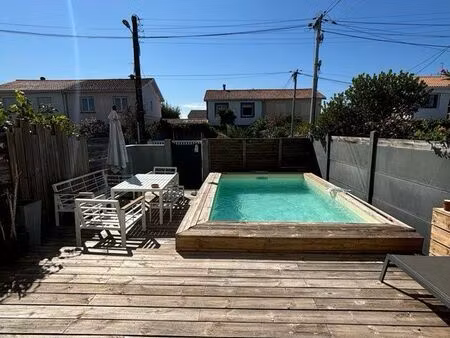 maison 3 chambres avec piscine – mérignac la forêt/capeyron