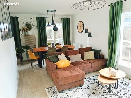 appartement 3 pièces meublé 70m² avec terrasses / cave / garage - hauteurs brunstatt