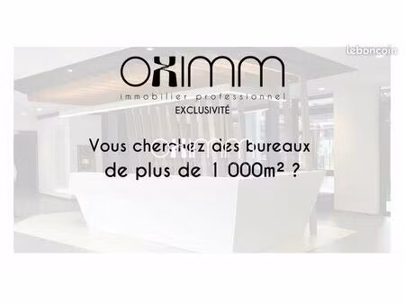 bureaux 1000 m² arras