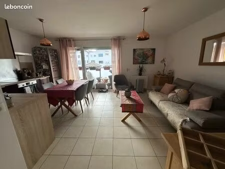 t3 lumineux 57m2 à vers