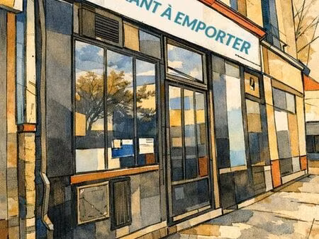 restaurant emporter avec hotte