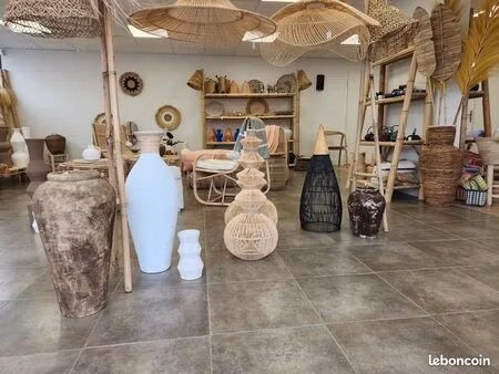 fond de commerce magasin décoration