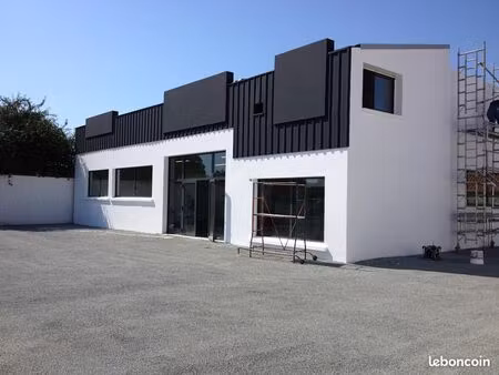 local commercial 360 m² + parking 700 m² – emplacement premium jard-sur-mer