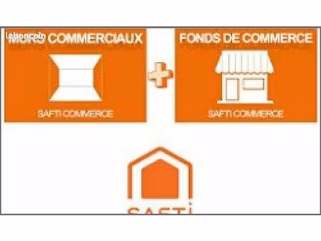 fonds de commerce  murs commerciaux 87 m² la tranche-sur-mer
