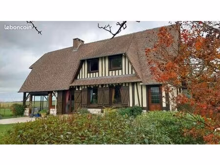 vends belle maison normande située à montville/bosc guerard (76710)