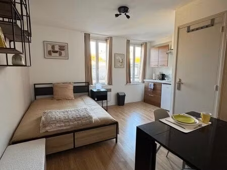studio meublé de 18m2 - hellemmes-lille - 2 min à pied du métro