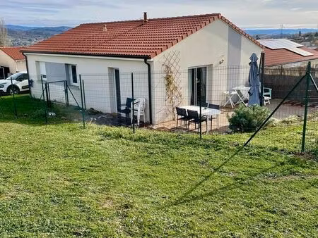 maison plain-pied sans travaux + terrain 445 m² + garage