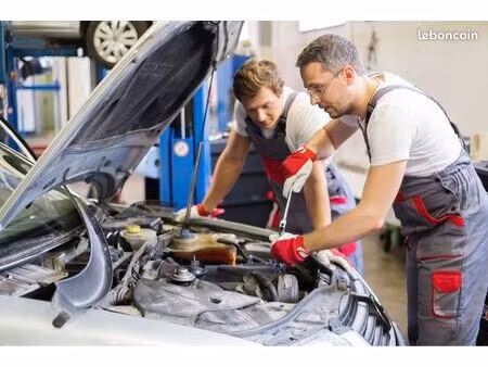 fond de commerce garage automobile pare-brise et service auto