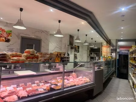 boucherie charcuterie fond de commerce