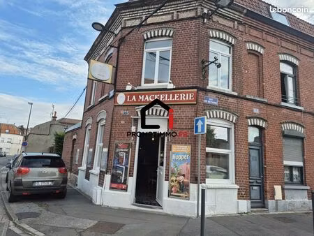 fonds de commerce 57 m² roubaix