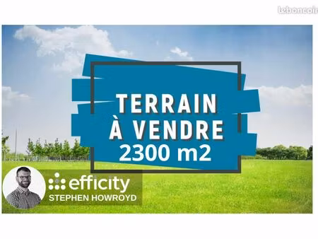 terrain 2 300 m² veigy foncenex