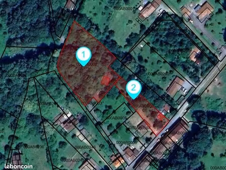 terrain 4 296 m² la jonchere saint maurice