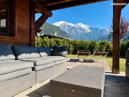 vallée de chamonix  village de servoz