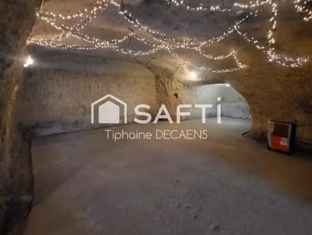 cave troglodyte pièce principal 120m2