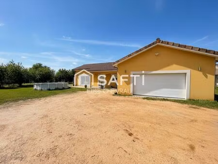 plain-pied 4 chambres avec suite parentale et vue dégagée