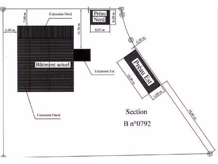 grand terrain activites commerciales feneu