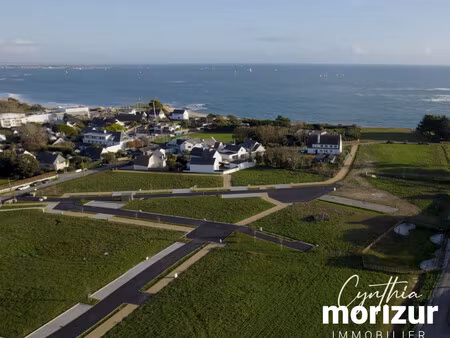kerpape - terrain bord de mer 496 m²