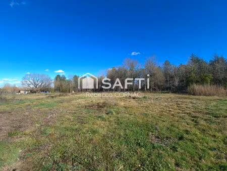 terrain à bâtir de 1000 m² - villematier