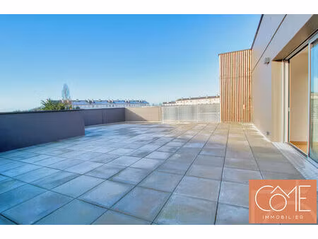 a vendre dernier étage dans une petite copropriete de 3 etages - terrasse 72 m² sud / est 