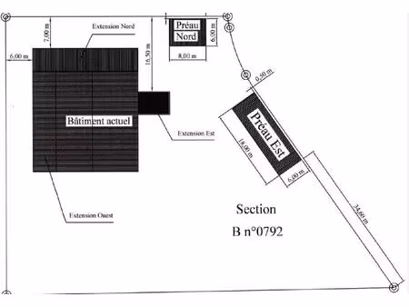 vente local industriel 3700 m² feneu (49460)