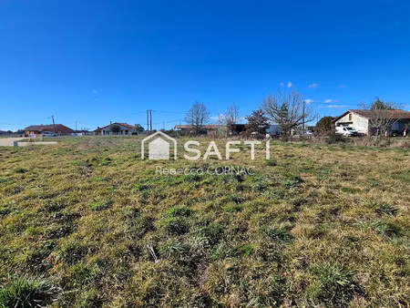 vente terrain 1053 m² villematier (31340)