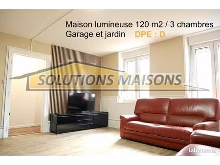 maison de ville 5 pièces 122 m²
