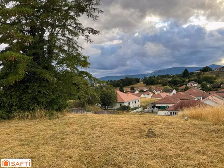 vente terrain 1387 m² belley (01300)