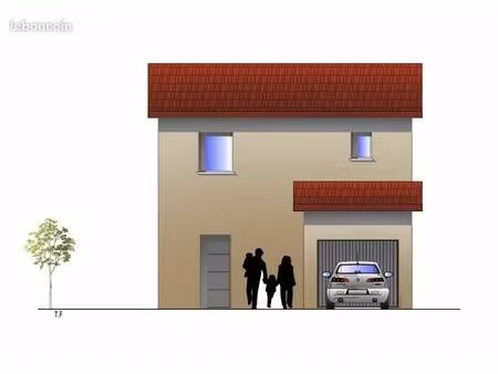 maison 85 m² luzinay