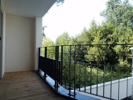 biscarrosse bourg  t2 bbc 42m² terrasse 6m² et pkg