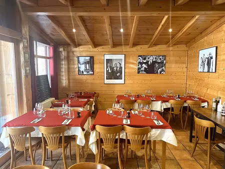 la foux d'allos (04)  fdc à vendre restaurant  spécialités italiennes  pas de pizza  ca 17
