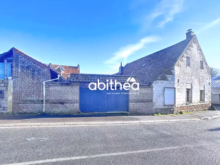 maison de campagne en pierres blanches a renover entierement