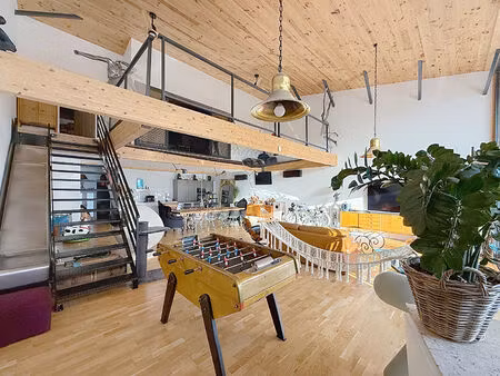 loft chazey sur ain 5 pièce(s) 400 m2  garage de 80m2  piscine  jacuzzi  love room