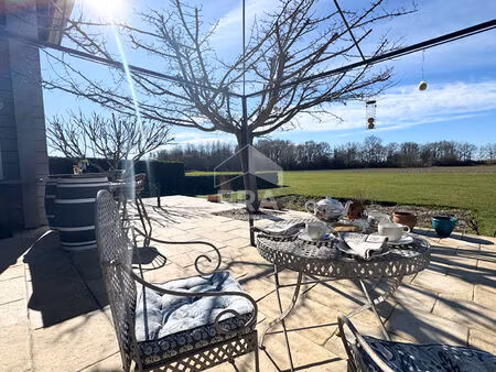 maison d'exception avec accès direct à la piste