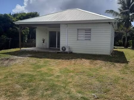 belle opportunité- villa neuve t3 à saint- françois