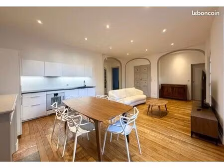 appartement f4 (balcon+jardin)