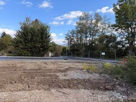 terrain constructible viabilisé à vendre