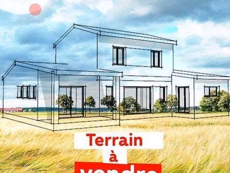 terrain constructible à vendre