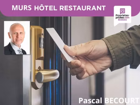 vaucluse - murs d'hôtel restaurant 1200 m²  terrain 5.000 m²