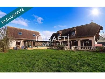 belle maison familiale 121m2 3 chambres+dépendance montaure (27400)